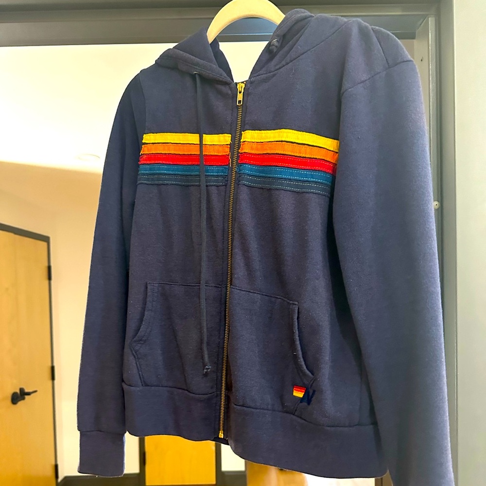 Aviator Nation 5 Strip Hoodie